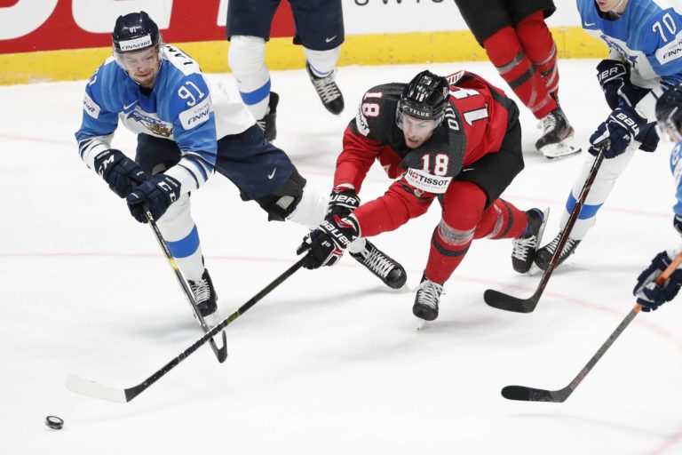 MS v hokeji (finále): Kanada - Fínsko