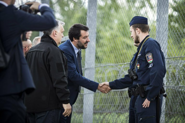 Viktor Orbán, Matteo Salvini