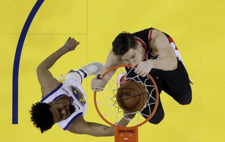 Zach Collins, Portland Trail Blazers, play-off NBA