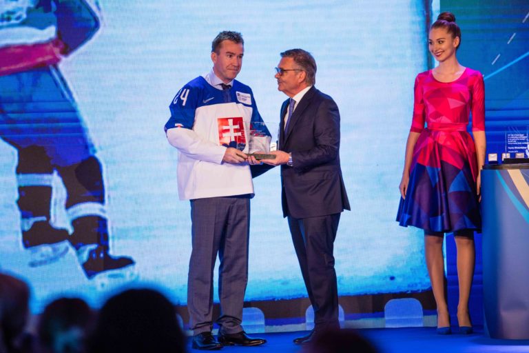 Žigmund Pálffy, René Fasel