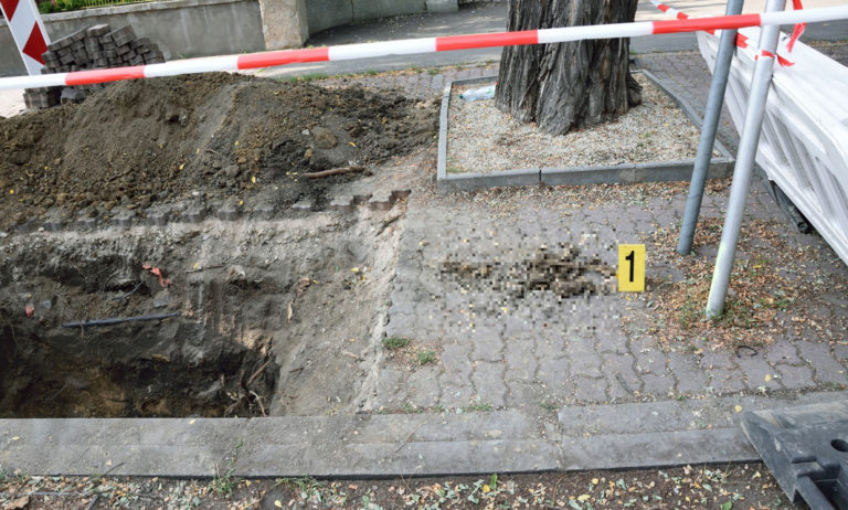POLÍCIA: Pri výkopových prácach našli ľudské kosti