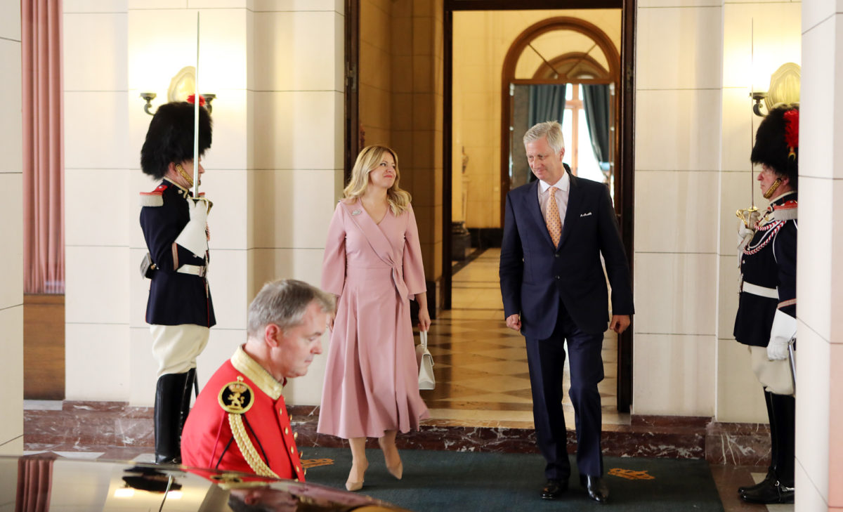 PREZIDENTKA: Zuzana Čaputová Navštívila Belgicko