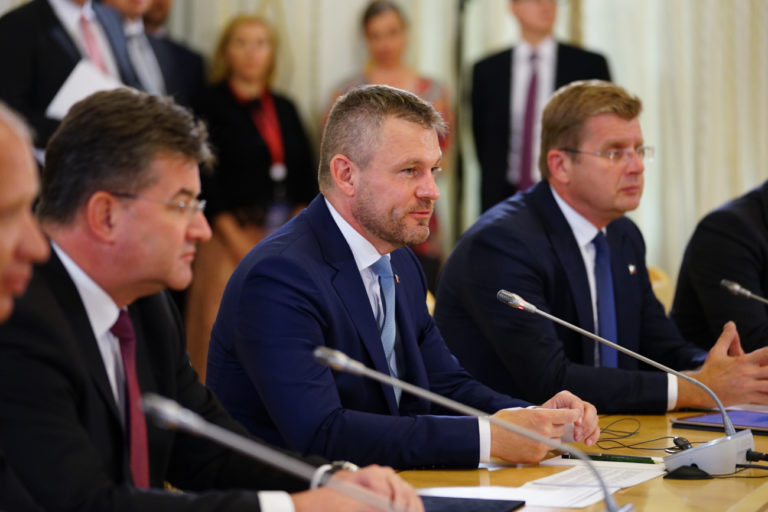 Peter Pellegrini, Miroslav Lajčák, Peter Žiga