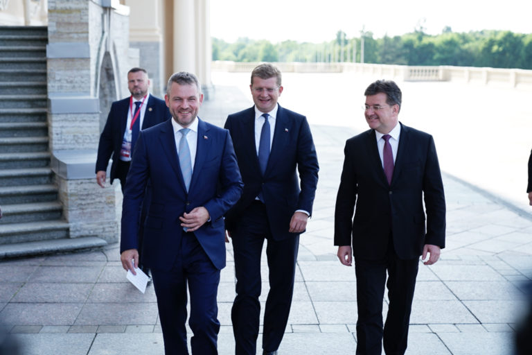 Peter Pellegrini, Miroslav Lajčák, Peter Žiga