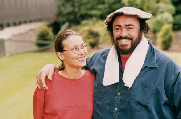 Luciano pavarotti, nicoletta mantovani