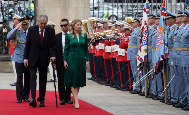 Zuzana Čaputová, Miloš Zeman
