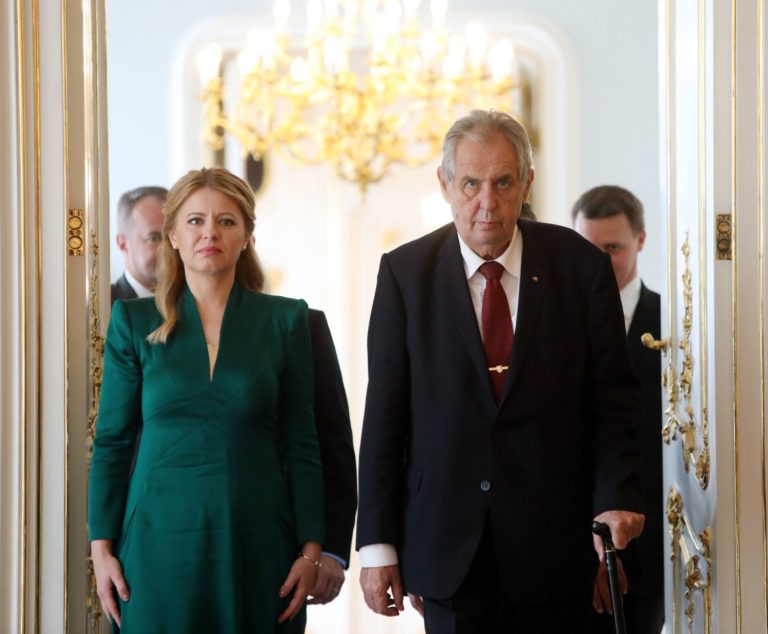 Zuzana Čaputová, Miloš Zeman