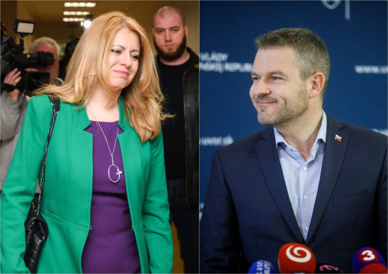 Zuzana Čaputová, Peter Pellegrini
