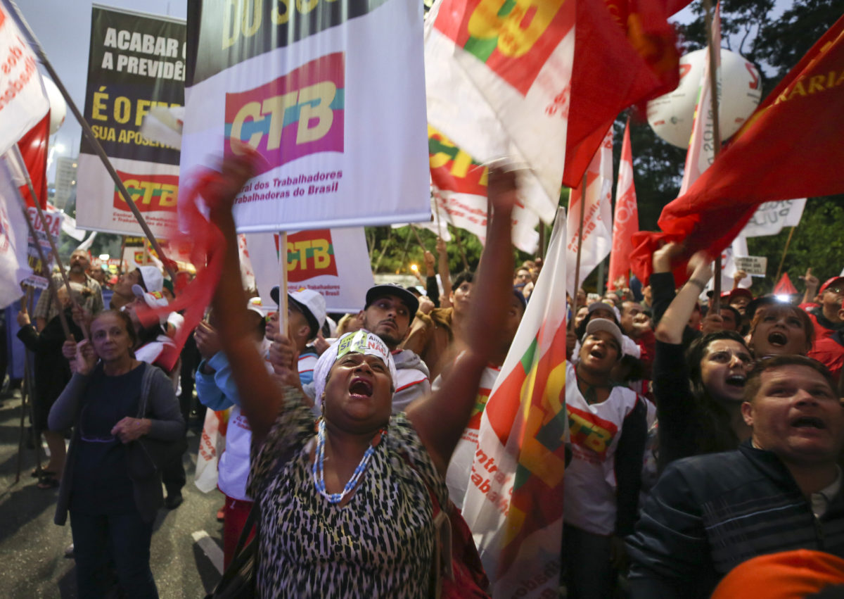 Brazília, protest