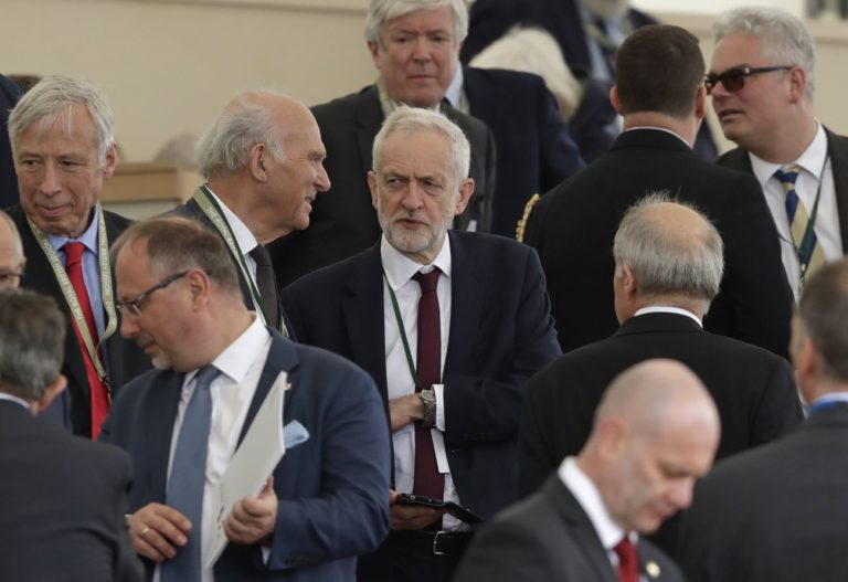 Jeremy Corbyn, 75. výročie Dňa D