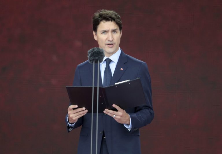 Justin Trudeau, 75. výročie Dňa vylodenia spojeneckých vojsk v Normandii