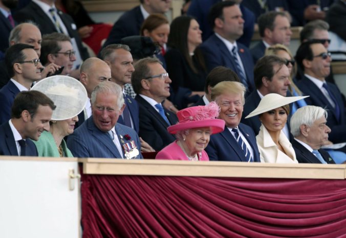 Richard Raši, Donald Trump, kráĺovná Alžbeta II., 75. výročie Dňa D