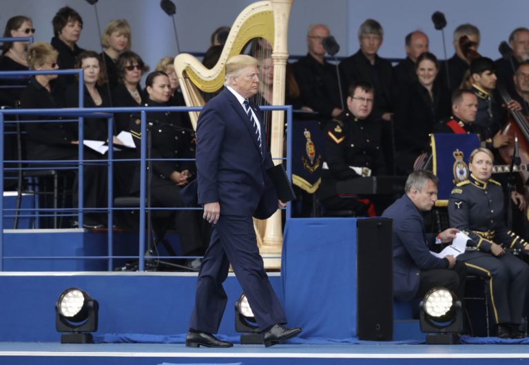 Donald Trump, 75. výročie Dňa vylodenia spojeneckých vojsk v Normandii