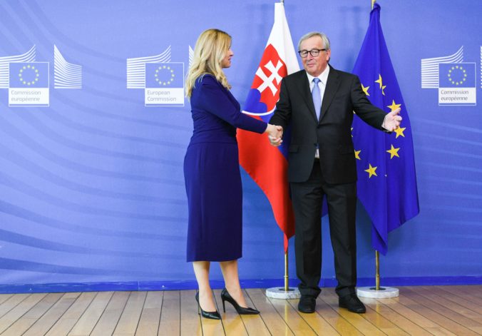 Zuzana Čaputová, prezidentka, návšteva Bruselu