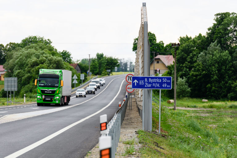 Slávnostné otvorenie obnovenej cesty I/65