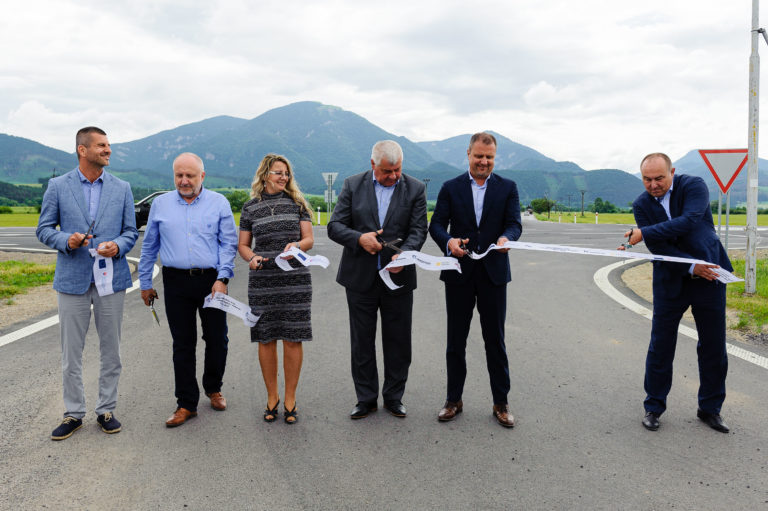 Slávnostné otvorenie obnovenej cesty I/65