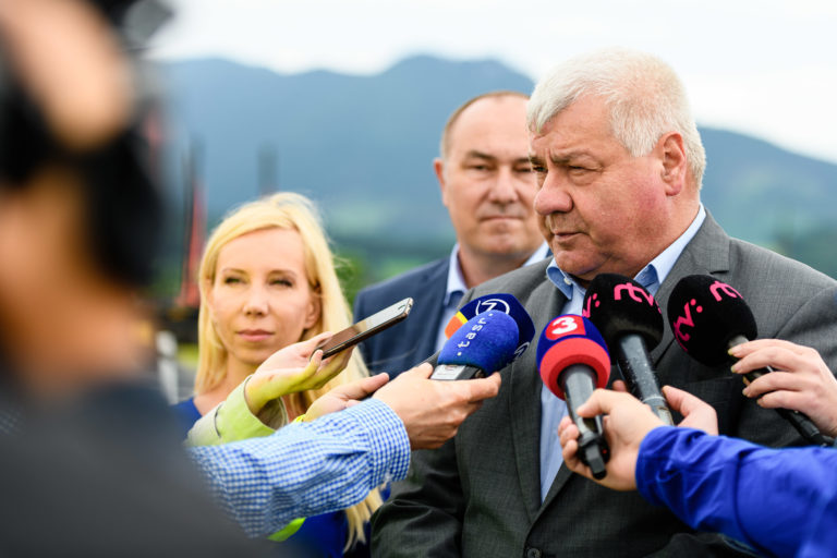 Slávnostné otvorenie obnovenej cesty I/65