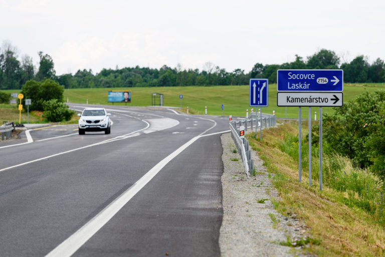 Slávnostné otvorenie obnovenej cesty I/65