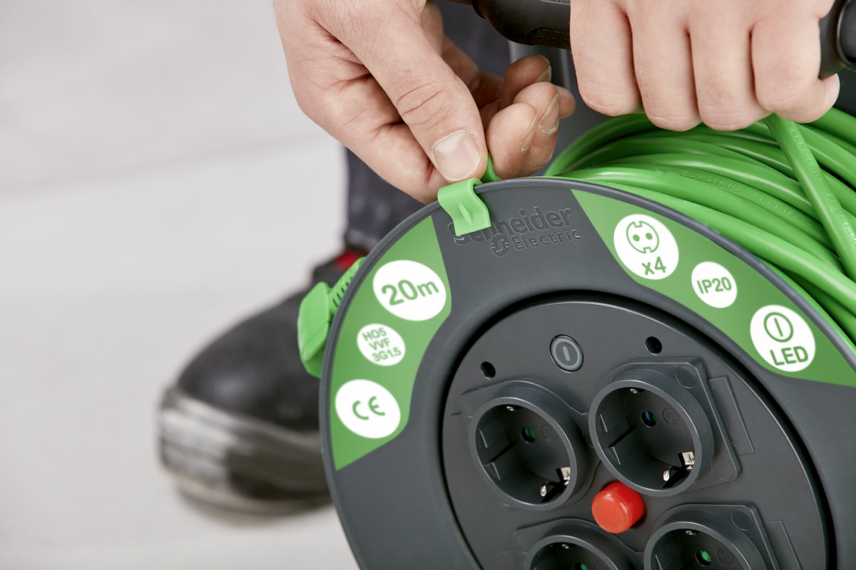 Schneider Electric / Cabel Wheels / Kabeltrommeln