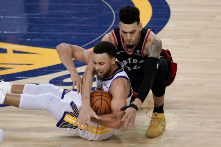 Danny Green, Stephen Curry, finále NBA
