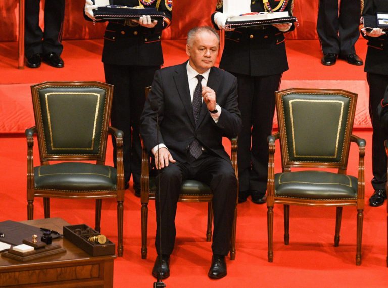 Andrej Kiska, Inaugurácia Zuzany Čaputovej