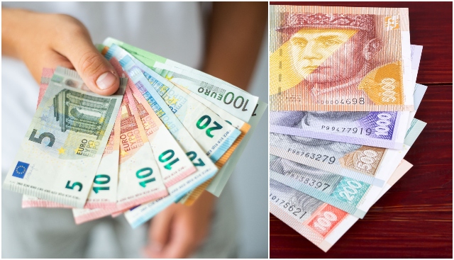 euro, bankovky, Slovensko