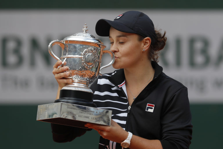 Roland Garros, dvojhra žien, finále, Ashleigh Bartyová