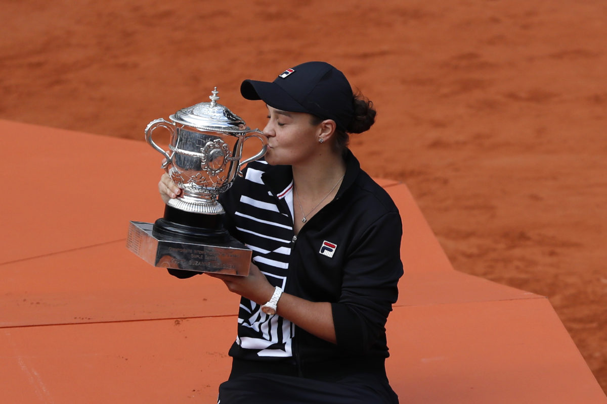 Roland Garros, dvojhra žien, finále, Ashleigh Bartyová