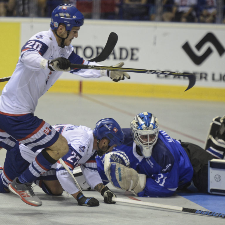 MS v hokejbale 2019 (finále): Slovensko - Fínsko