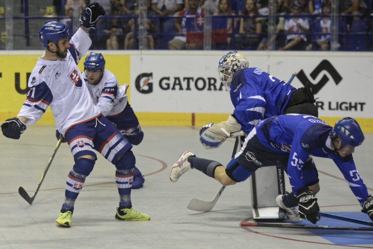 MS v hokejbale 2019 (finále): Slovensko - Fínsko