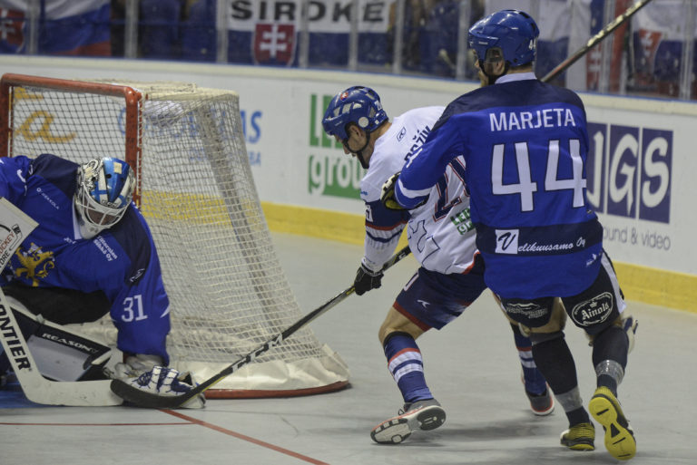 MS v hokejbale 2019 (finále): Slovensko - Fínsko