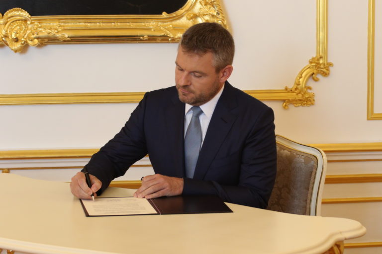 Peter Pellegrini, deklarácia o zahraničnopolitickej orientácii Slovenska