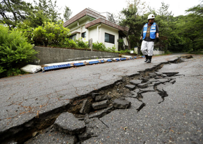 Japonsko, zemetrasenie