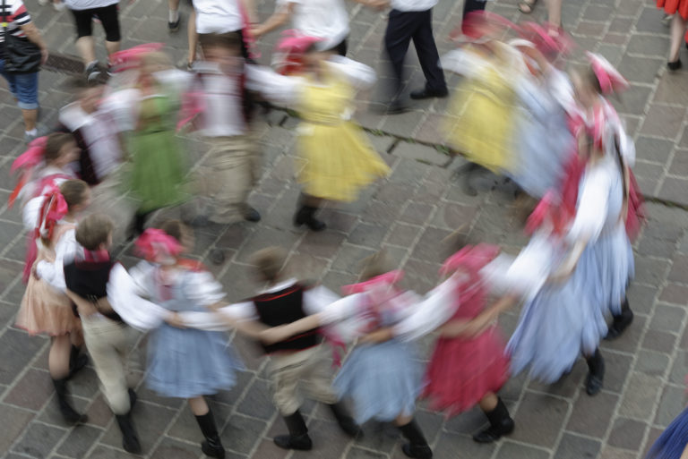 Cassovia Folkfest a rekord v tanci karička