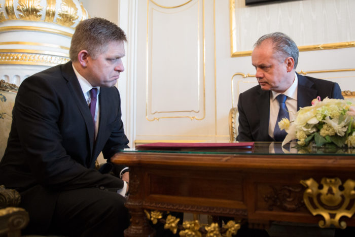 Andrej Kiska, Robert Fico