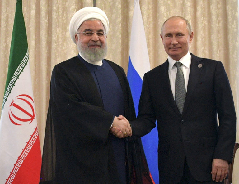 Hasan Rúhání, Vladimir Putin
