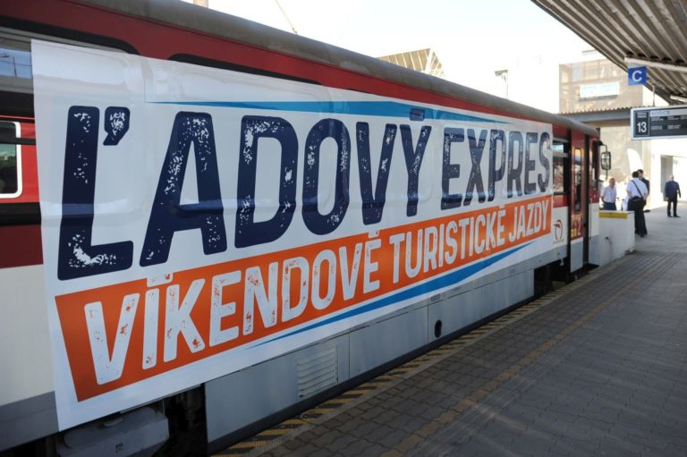 Motoráčik Ľadový expres