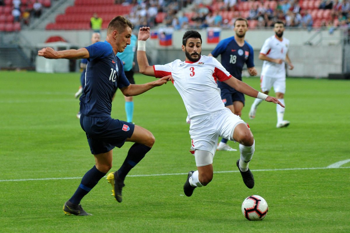 FUTBAL: Slovensko - Jordánsko (Martin Chrien)