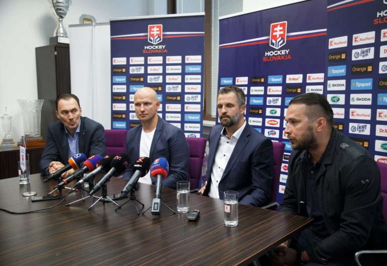 Miroslav Šatan, Martin Štrbák, Róbert Petrovický, Viliam Čacho