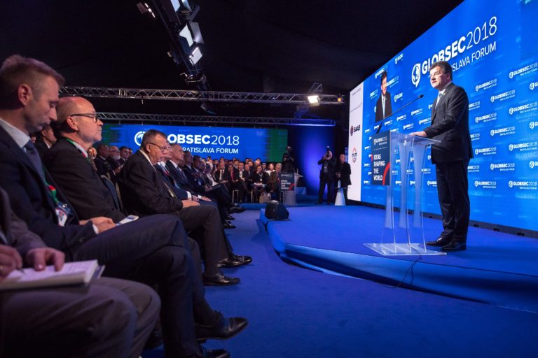 Miroslav Lajčák, Globsec 2018