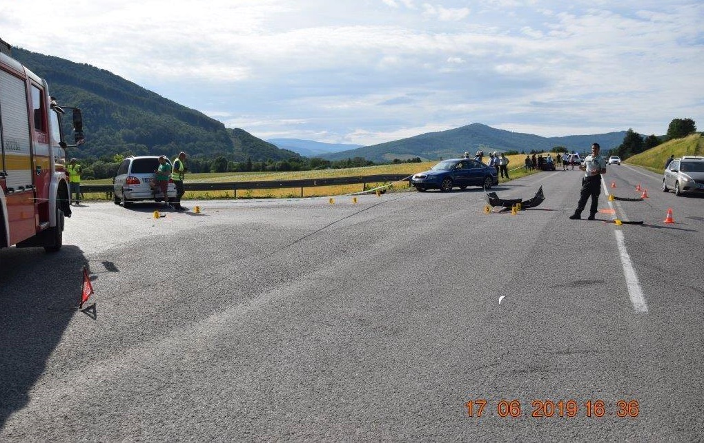 tragická dopravná nehoda, zrážka motocyklistu s autom