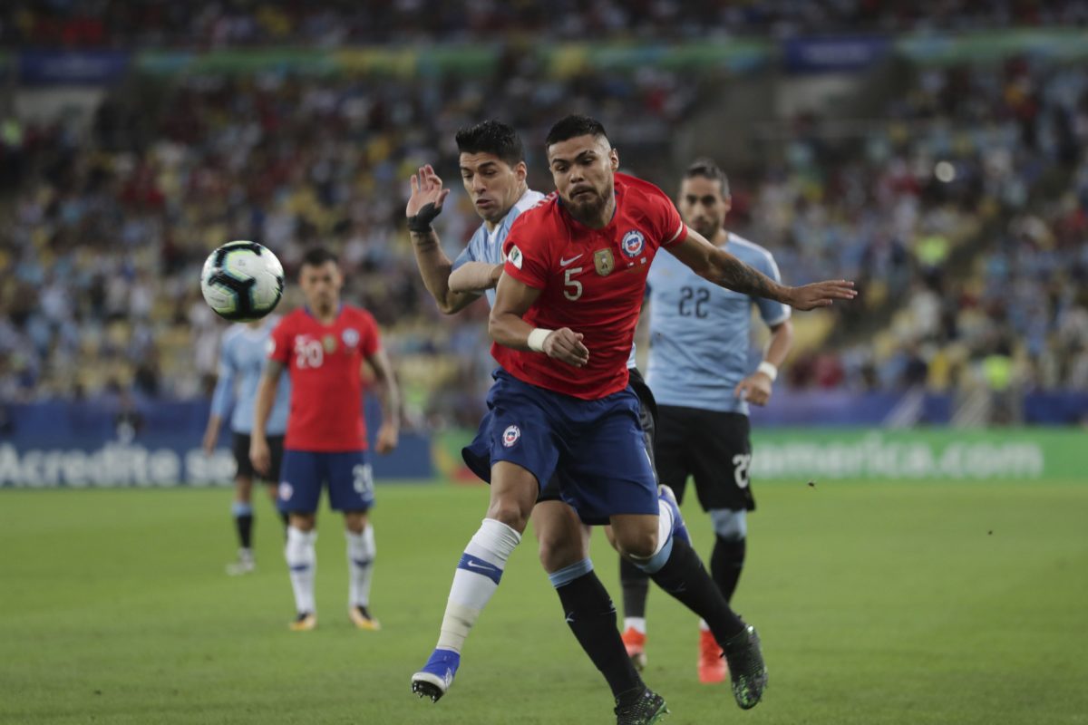 Paulo Diaz, Luis Suaréz, Copa América