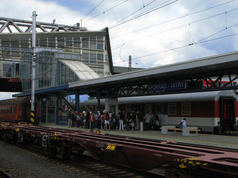 Poprad, vlak