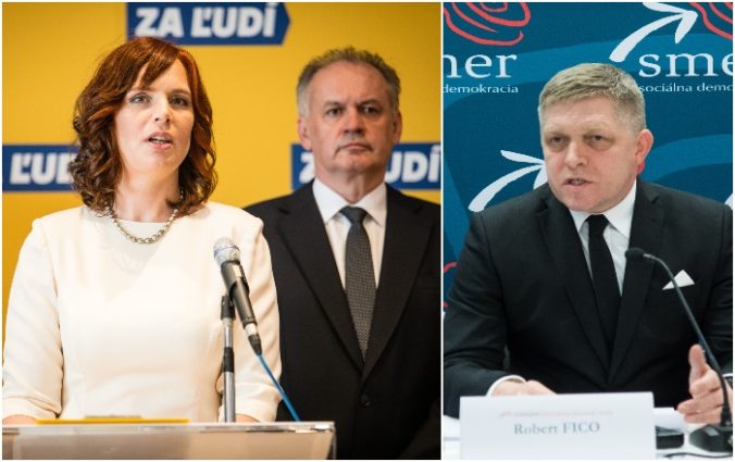 Veronika Remišová, Andrej Kiska, Robert Fico