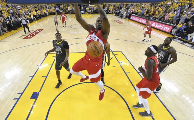Serge Ibaka, Toronto Raptors, finále NBA