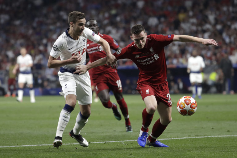 Liga majstrov (finále): Tottenham Hotspur - FC Liverpool