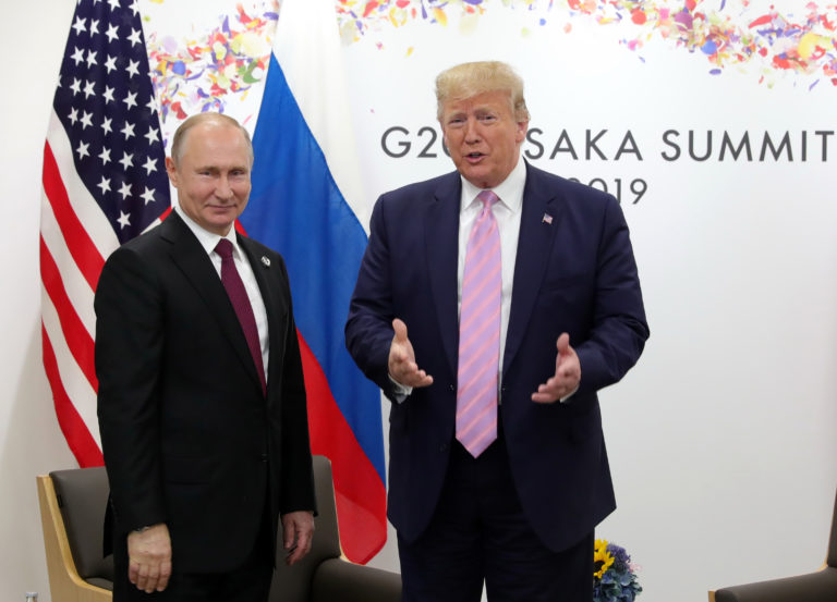 Donald Trump, Vladimir Putin