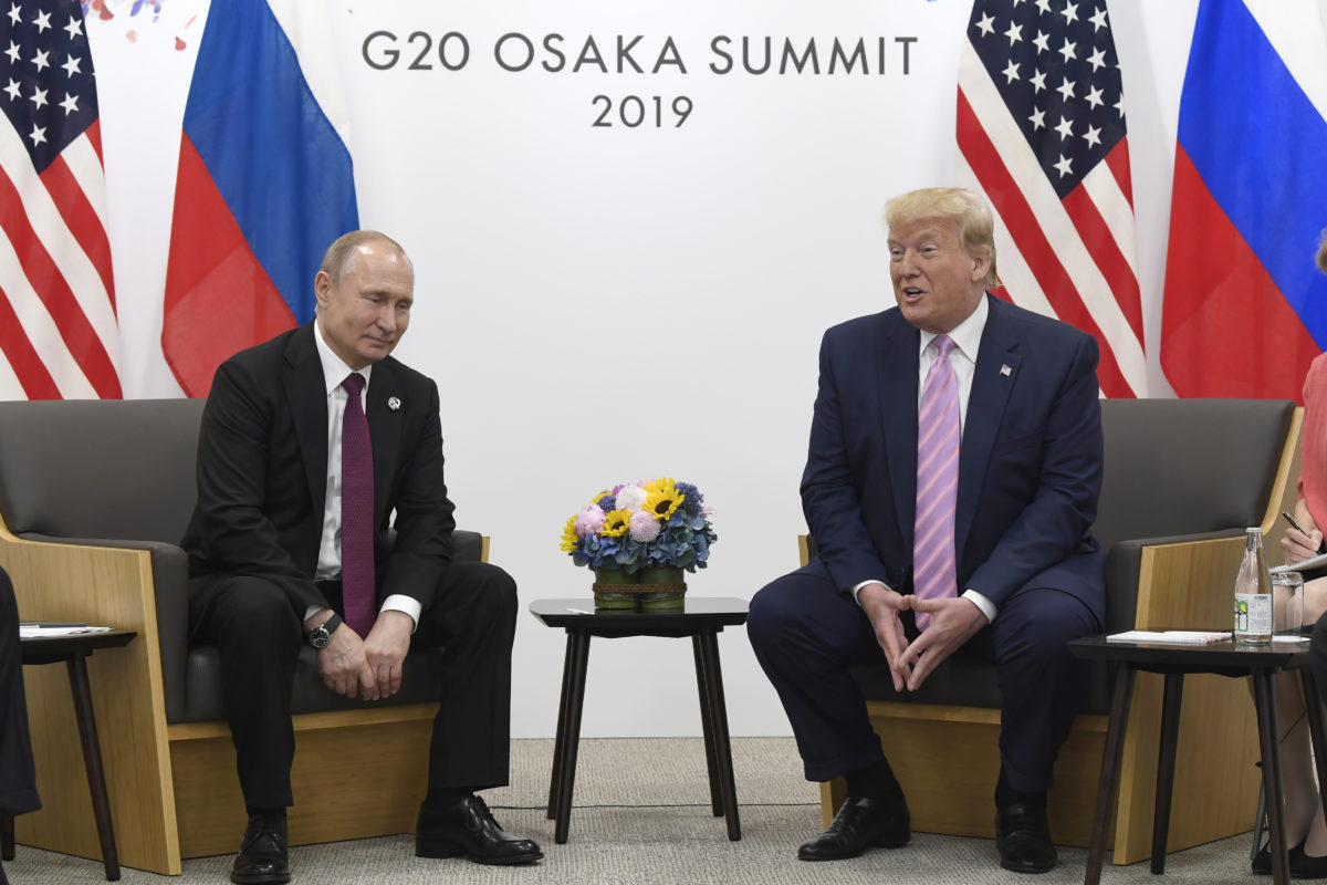 Donald Trump, Vladimir Putin