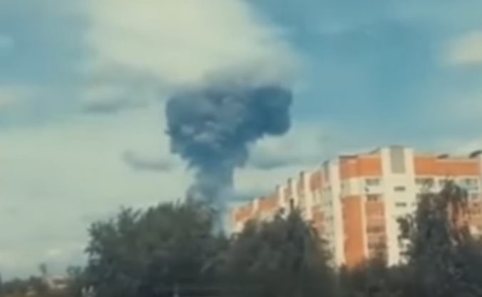 Rusko, výbuch, TNT