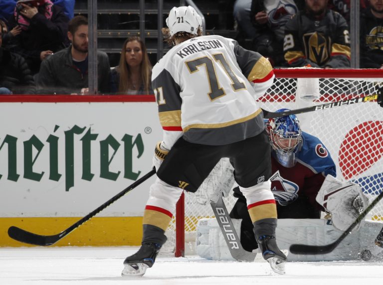 William Karlsson, NHL, Vegas Golden Knights